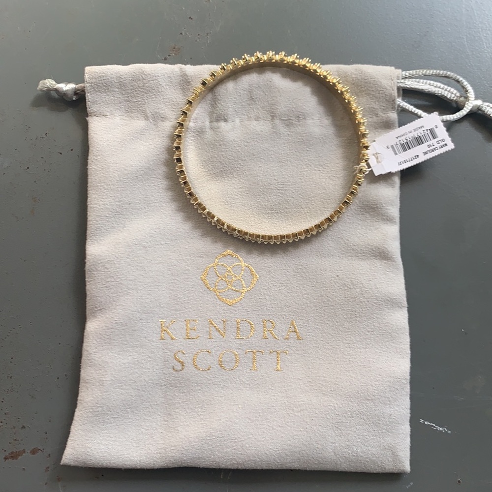 Kendra Scott “Mary Caroline” Gold Bracelet